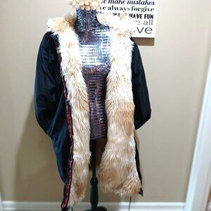 RD STYLE Sherpa-lined Winter Coat